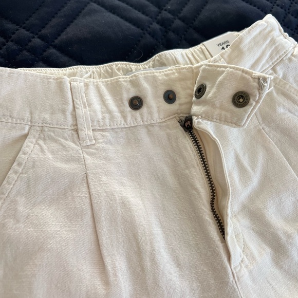 BWT ZARA linen boys bottoms beige color - Picture 3 of 7